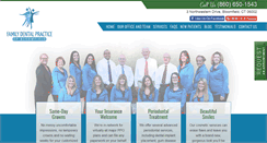 Desktop Screenshot of familydentalpractice.net
