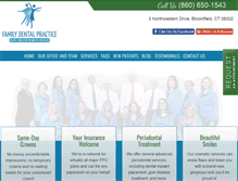Tablet Screenshot of familydentalpractice.net